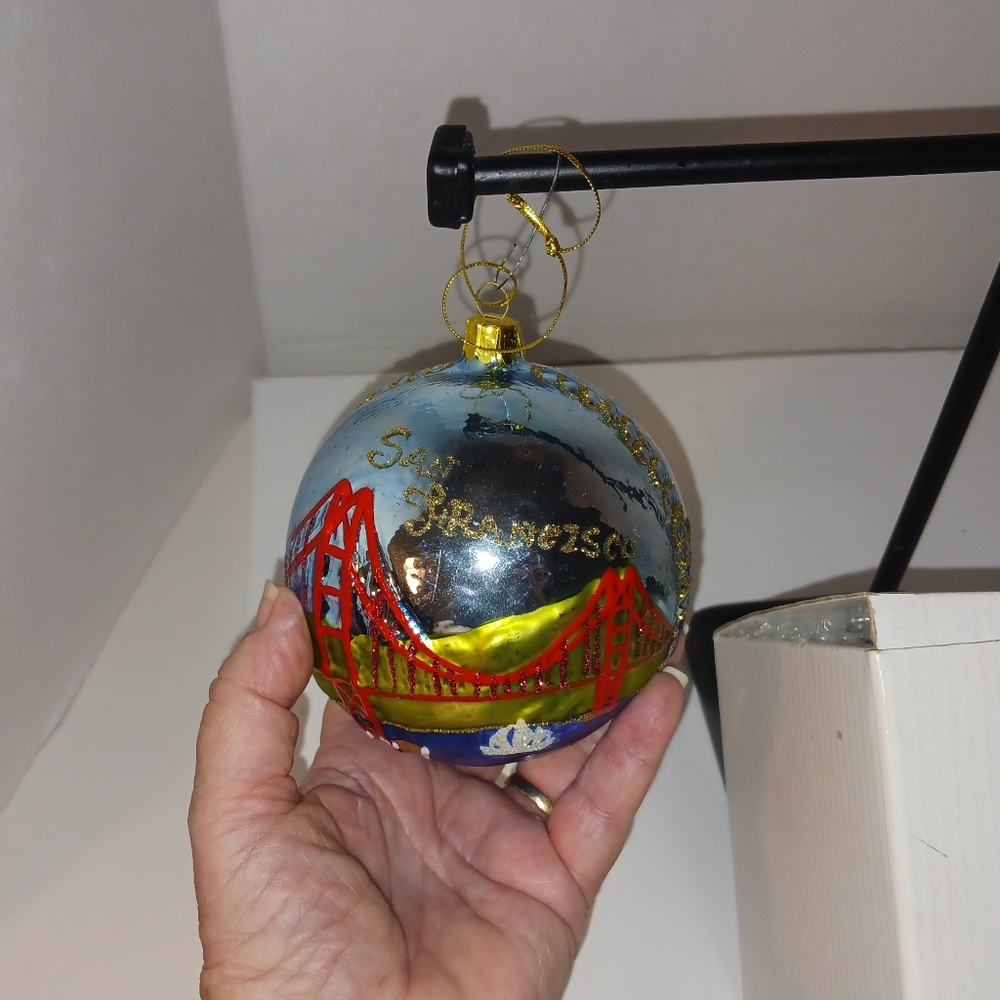 San Francisco Ornament, Vintage NIB - Picture 5 of 11